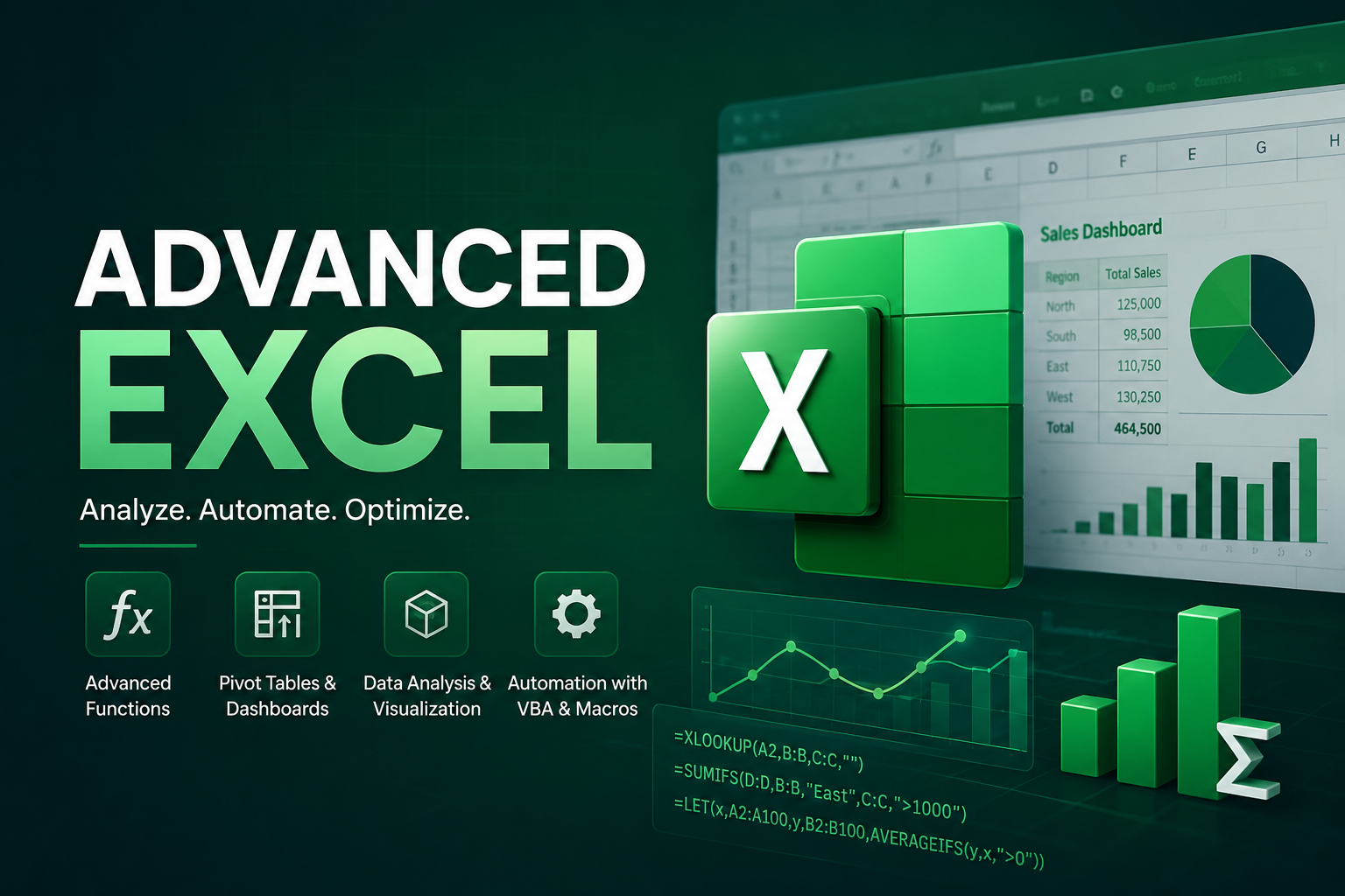 Advanced Excel for Data Analysis